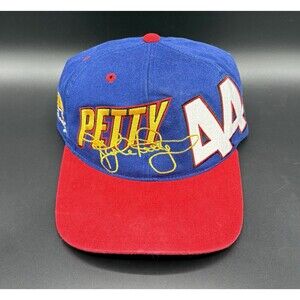 Vintage 90s NASCAR Kyle Petty Hot Wheels SnapBack Hat / Cap